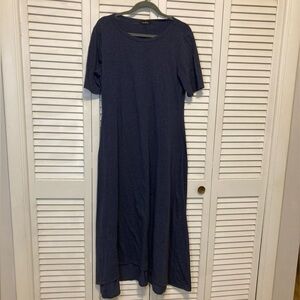 Caralase Blue High Low Long Dress Size Large